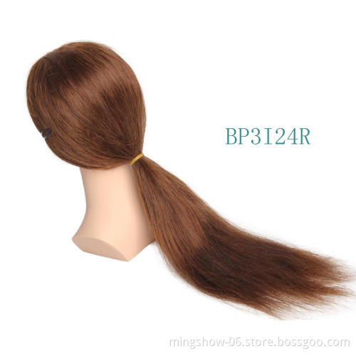 Training Mannequin Heads 100% Human Hair for Braiding Manikin Head For Hairdresser Pro Cosmetology Dummy Head hair extension